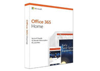 حزمة البيع بالتجزئة مختومة Microsoft Office رمز المفتاح Office 365 MAC والكمبيوتر الأصلي 100 ٪