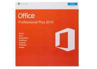 نسخة أصلية من Microsoft Office 2016 Key Code Pro Plus مع حزمة صندوق البيع بالتجزئة DVD ضمان لمدة سنة واحدة