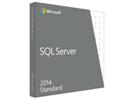 OEM الأصلي Microsoft SQL Server 2014 Standard English OPK 64bit DVD Online Activation