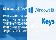 رمز الكمبيوتر المحمول مفتاح الترخيص مايكروسوفت حقيقي Windows10 برو مفتاح لجنة الزراعة ملصق