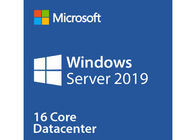 64BIT OEM DVD PACK Windows Server 2019 ترخيص مركز البيانات 16 النوى الوزن 0.15 كجم