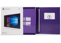 الإنجليزية Microsoft Windows 10 Pro Retail Box نسخة أصلية كاملة مفتاح البيع بالتجزئة 32/64 بت