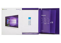 الإنجليزية Microsoft Windows 10 Pro Retail Box نسخة أصلية كاملة مفتاح البيع بالتجزئة 32/64 بت