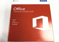 الإنجليزية Microsoft Office Home and Student 2016 مفتاح المنتج No Disk Pkc Version Box