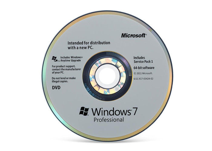 الإنجليزية الفرنسية الإيطالية Microsoft Windows 7 مفتاح الترخيص Pro SP1 32bit 64bit OEM Box