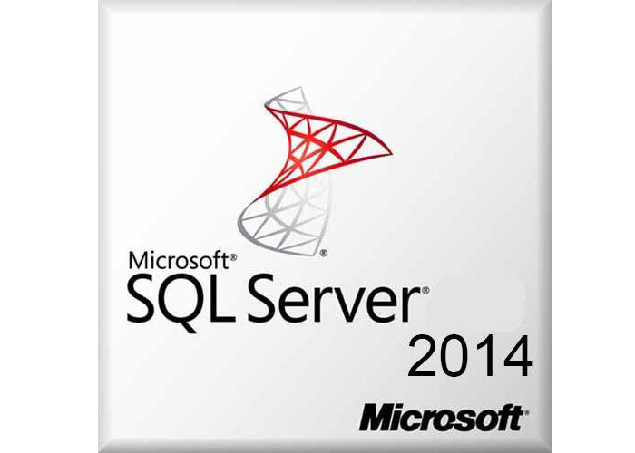 OEM الأصلي Microsoft SQL Server Key 2014 Standard English OPK 64bit DVD Online Activation