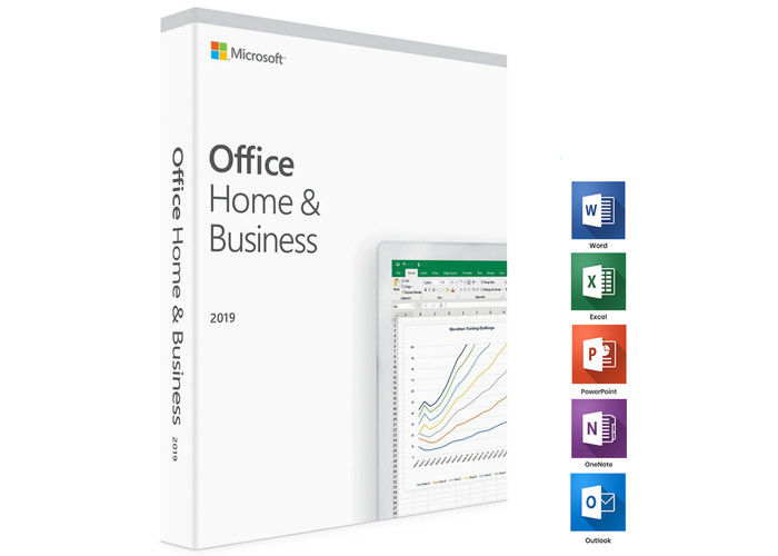 English Office Home and Business 2019 OEM ، مكتب منزلي وأعمال Microsoft DVD Media للكمبيوتر الشخصي